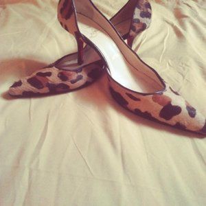CHRISTIAN LOUBOUTIN LEOPARD HEELS